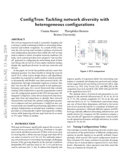 ConfigTron: Tackling network diversity with heterogeneous configurations