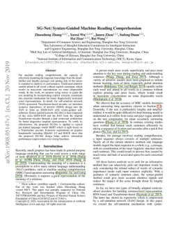 SG-Net: Syntax-Guided Machine Reading Comprehension