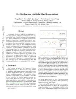 Few-Shot Learning with Global Class Representations