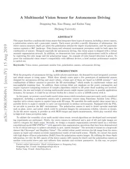 A Multimodal Vision Sensor for Autonomous Driving