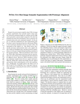 PANet: Few-Shot Image Semantic Segmentation with Prototype Alignment