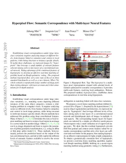 Hyperpixel Flow: Semantic Correspondence with Multi-layer Neural
  Features