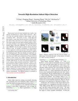 Towards High-Resolution Salient Object Detection