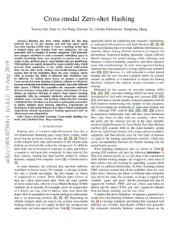 Cross-modal Zero-shot Hashing