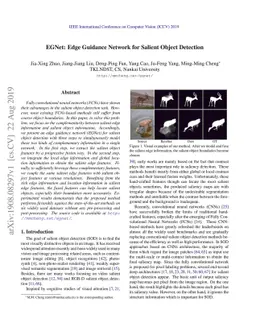 EGNet:Edge Guidance Network for Salient Object Detection