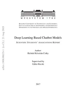 Deep Learning Based Chatbot Models