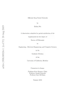 Efficient Deep Neural Networks