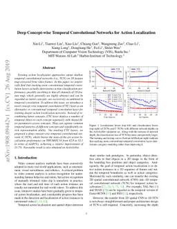 Deep Concept-wise Temporal Convolutional Networks for Action
  Localization