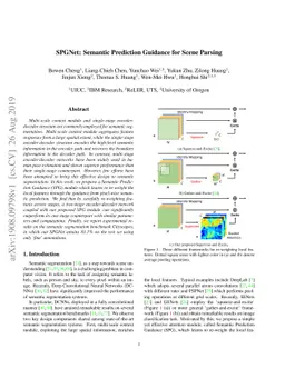 SPGNet: Semantic Prediction Guidance for Scene Parsing