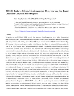 Breast Ultrasound Computer-Aided Diagnosis Using Structure-Aware Triplet
  Path Networks