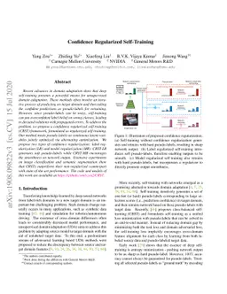 Confidence Regularized Self-Training