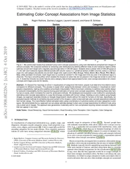 Estimating Color-Concept Associations from Image Statistics