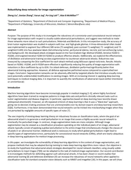 Robustifying deep networks for image segmentation