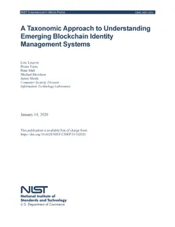 A Taxonomic Approach to Understanding Emerging Blockchain Identity
  Management Systems