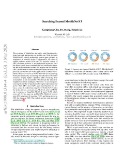 MoGA: Searching Beyond MobileNetV3