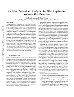 AppMine: Behavioral Analytics for Web Application Vulnerability
  Detection