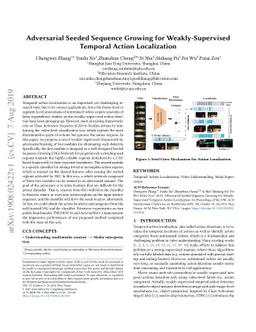 Adversarial Seeded Sequence Growing for Weakly-Supervised Temporal
  Action Localization