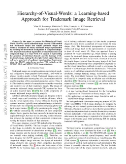 Hierarchy-of-Visual-Words: a Learning-based Approach for Trademark Image
  Retrieval