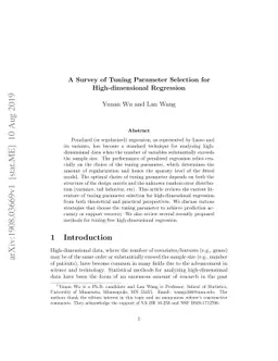 A Survey of Tuning Parameter Selection for High-dimensional Regression