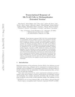 Transcriptional Response of SK-N-AS Cells to Methamidophos