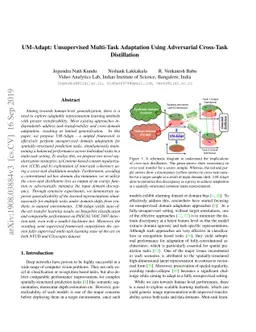 UM-Adapt: Unsupervised Multi-Task Adaptation Using Adversarial
  Cross-Task Distillation