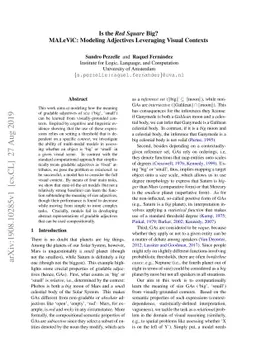 Is the Red Square Big? MALeViC: Modeling Adjectives Leveraging Visual
  Contexts