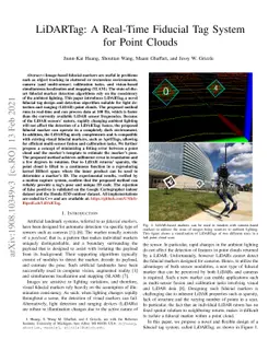 LiDARTag: A Real-Time Fiducial Tag System for Point Clouds