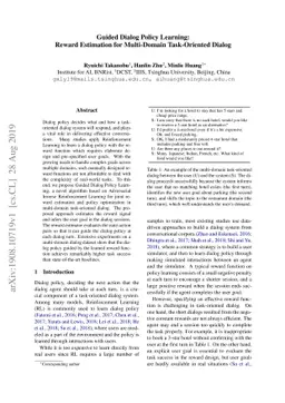 Guided Dialog Policy Learning: Reward Estimation for Multi-Domain
  Task-Oriented Dialog