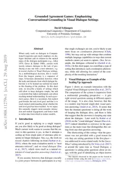 Grounded Agreement Games: Emphasizing Conversational Grounding in Visual
  Dialogue Settings