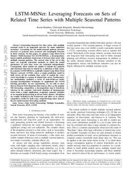 LSTM-MSNet: Leveraging Forecasts on Sets of Related Time Series with
  Multiple Seasonal Patterns