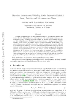 Bayesian Inference on Volatility in the Presence of Infinite Jump
  Activity and Microstructure Noise