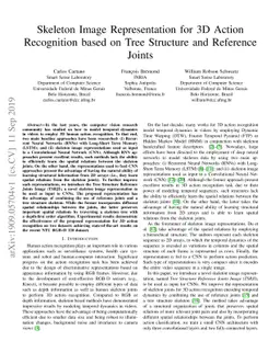 Skeleton Image Representation for 3D Action Recognition based on Tree
  Structure and Reference Joints