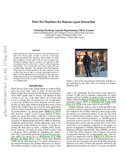 Petri Net Machines for Human-Agent Interaction