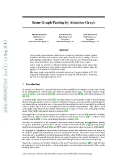 Scene Graph Parsing by Attention Graph