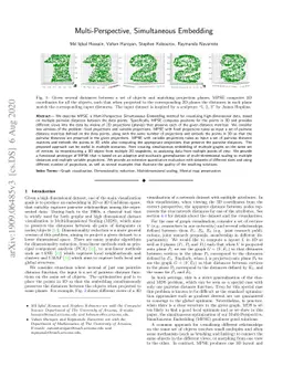 Multi-Perspective, Simultaneous Embedding