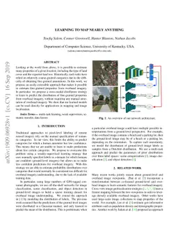 Learning to Map Nearly Anything