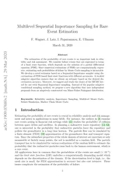 Multilevel Sequential Importance Sampling for Rare Event Estimation