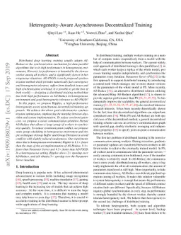 Heterogeneity-Aware Asynchronous Decentralized Training