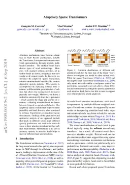 Adaptively Sparse Transformers