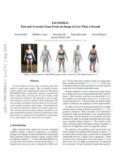 FACSIMILE: Fast and Accurate Scans From an Image in Less Than a Second