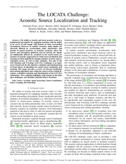 The LOCATA Challenge: Acoustic Source Localization and Tracking