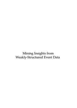 Mining Insights from Weakly-Structured Event Data