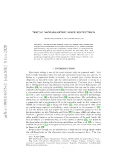 Testing nonparametric shape restrictions
