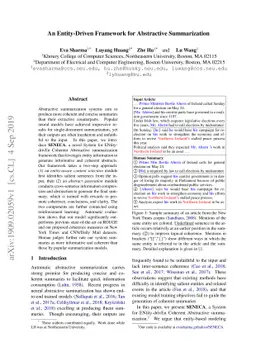 An Entity-Driven Framework for Abstractive Summarization