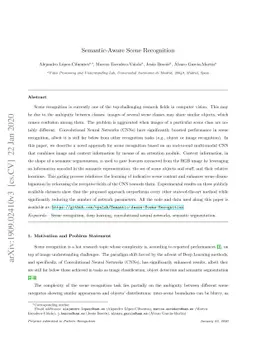 Semantic-Aware Scene Recognition