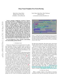 Deep Visual Template-Free Form Parsing