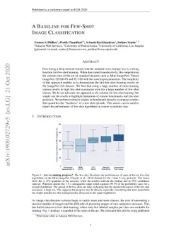 A Baseline for Few-Shot Image Classification