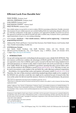 Efficient Lock-Free Durable Sets