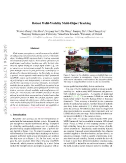 Robust Multi-Modality Multi-Object Tracking
