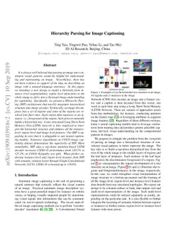 Hierarchy Parsing for Image Captioning